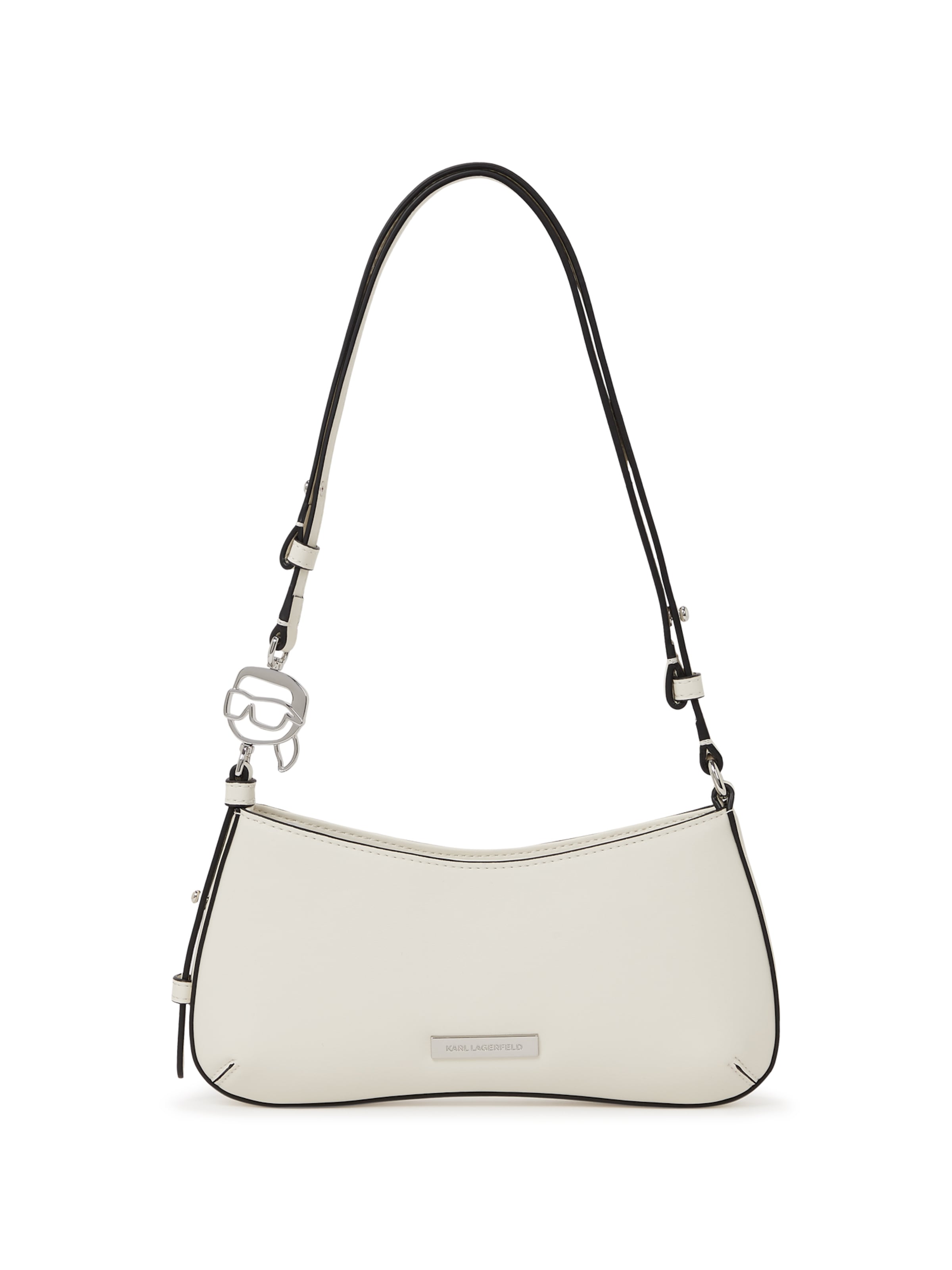 Karl Lagerfeld Sac bandoulière en blanc, Vue avec produit