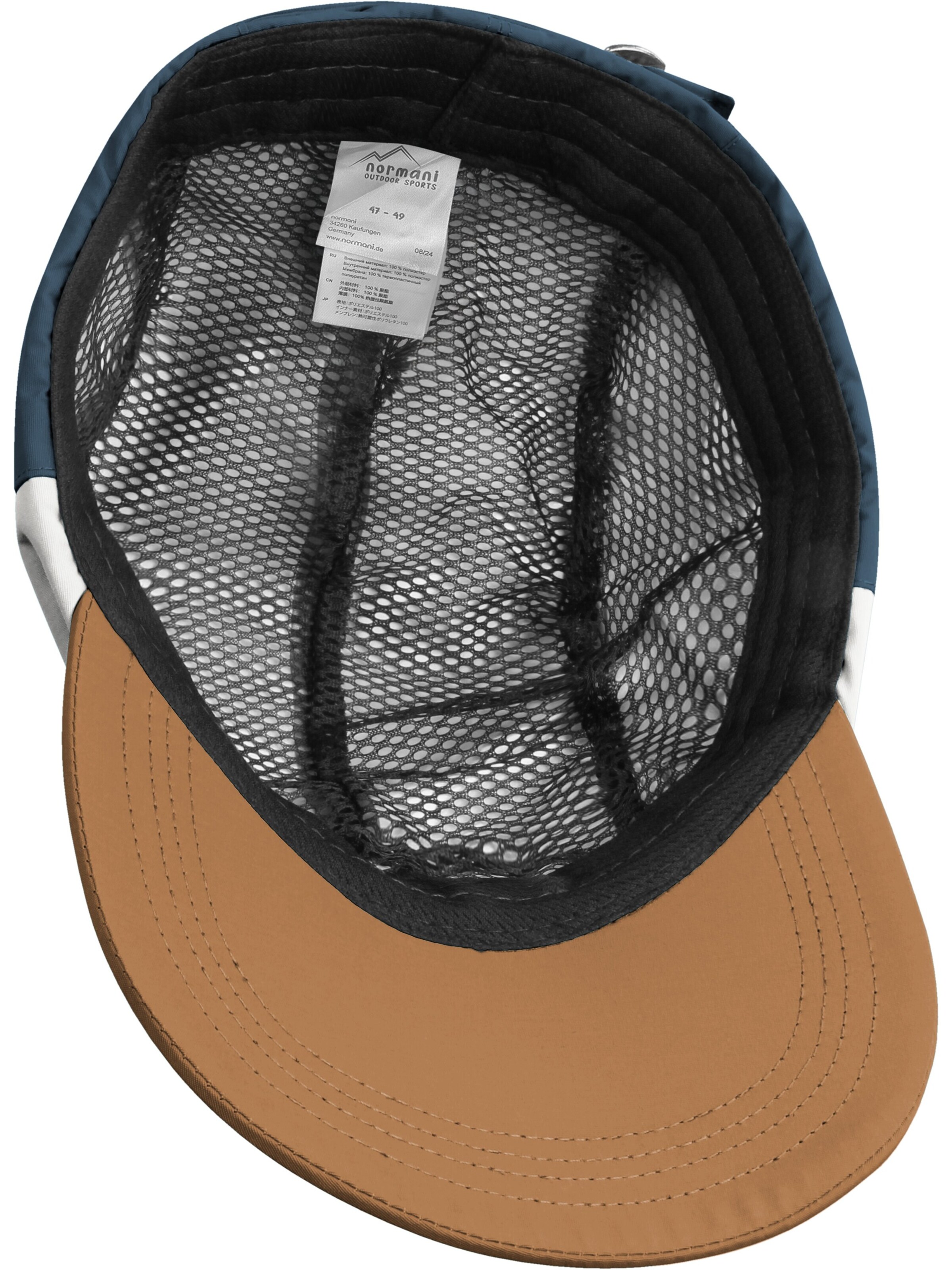 Chapeau normani en bleu