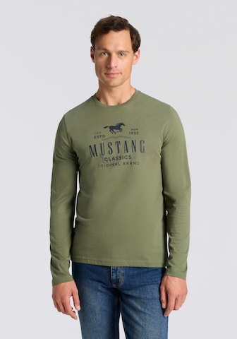 MUSTANG Shirt in Green: front