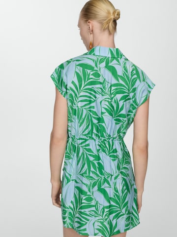 Rochie tip bluză 'JARRY' de la MANGO pe albastru