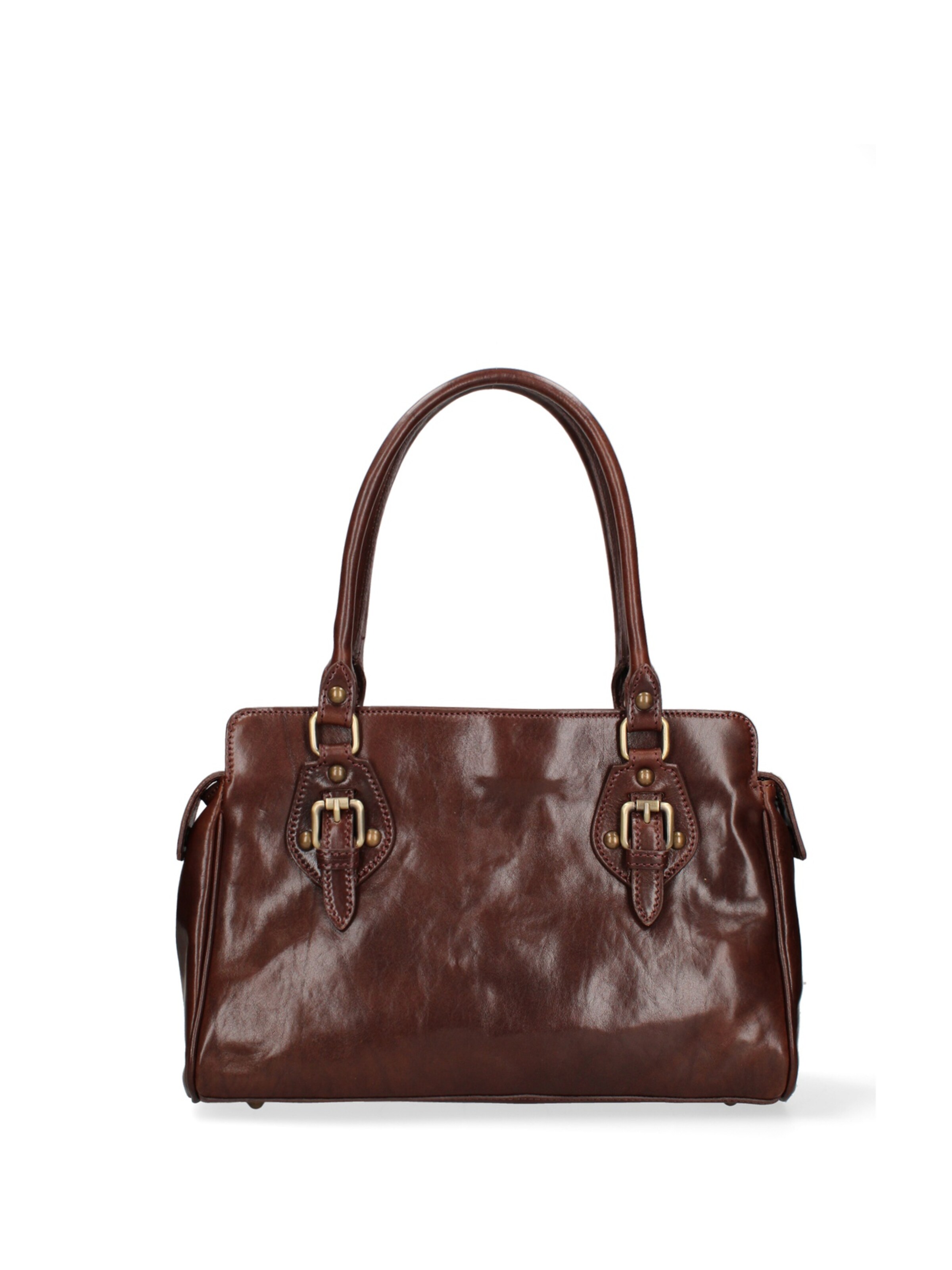 Borsa a mano di Viola Castellani in marrone: frontale