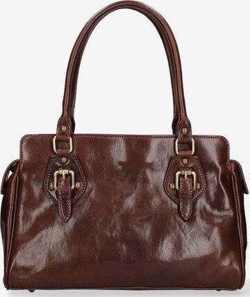 Borsa a mano di Viola Castellani in marrone: frontale