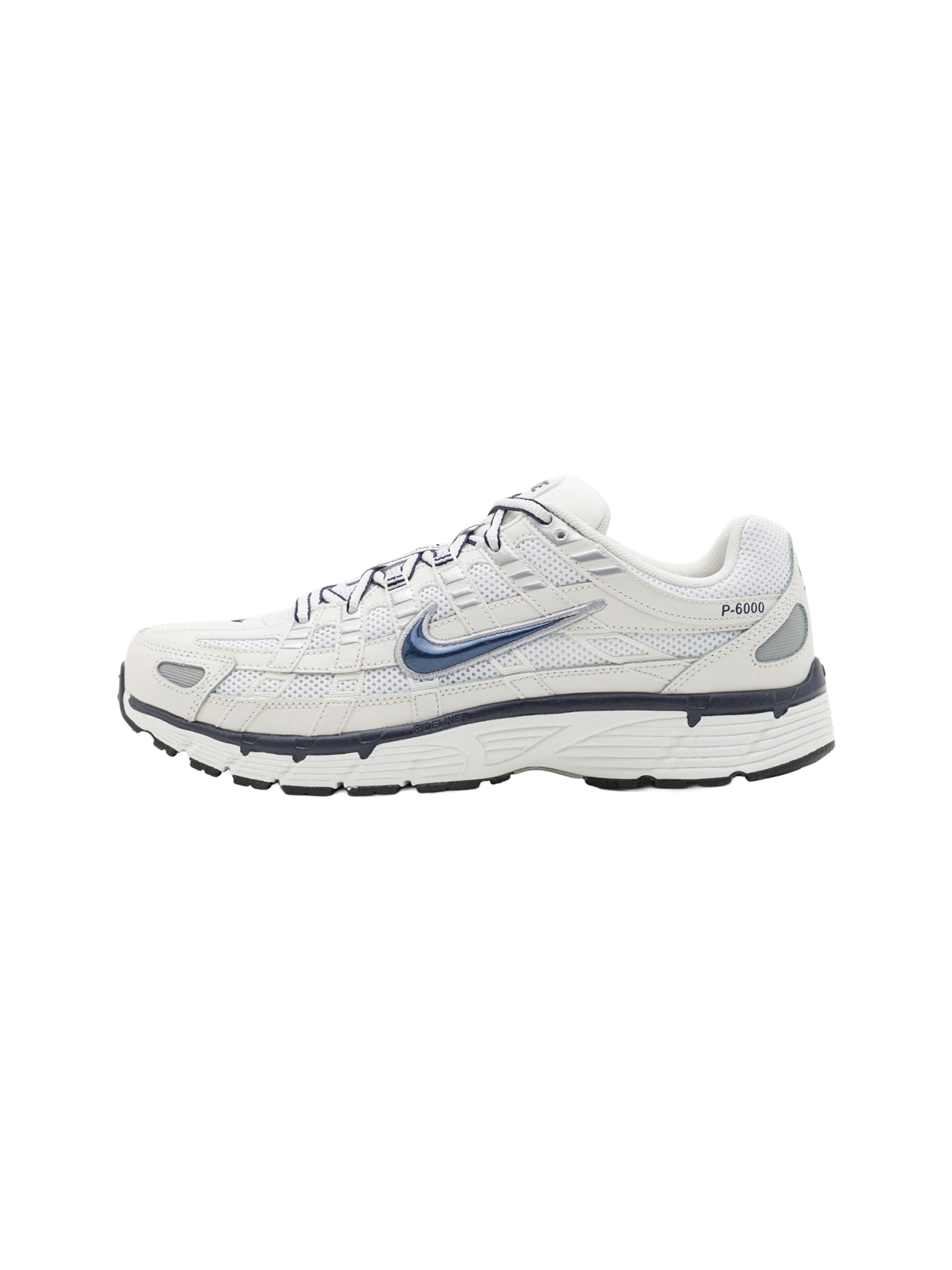 Baskets basses 'P-6000' Nike Sportswear en blanc : devant