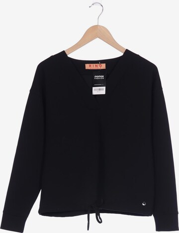 RINO & PELLE Sweatshirt & Zip-Up Hoodie in S in Black: front