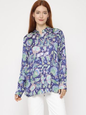 VICCI Germany Bluse in Blau: predná strana