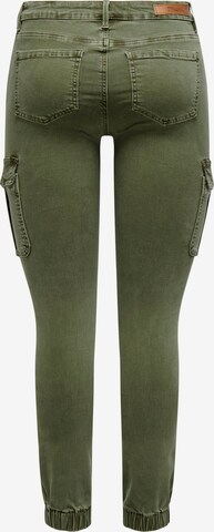 Coupe slim Pantalon cargo 'Missouri' ONLY en vert