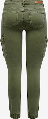 ONLY Slim fit Cargo Jeans 'Missouri' in Green