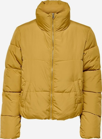 JDY Winter Jacket 'JDYNEWERICA' in Gold: front