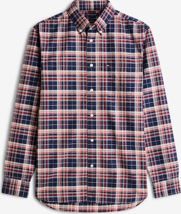 TOMMY HILFIGER Regularny krój Koszula 'HERITAGE' w kolorze niebieski: przód