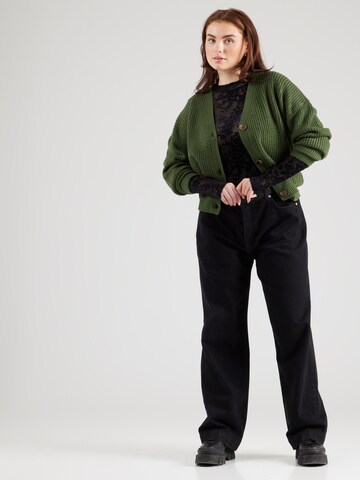 Vero Moda Curve Strickjacke 'VMLEA' in Grün