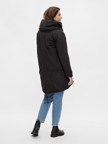 MAMALICIOUS Between-Seasons Parka 'Tikka' in Black