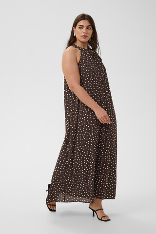 KAFFE CURVE Kjole 'KClory' i brun