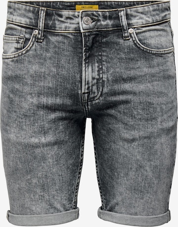 Only & Sons Regular Jeans 'PLY' in Grey: front