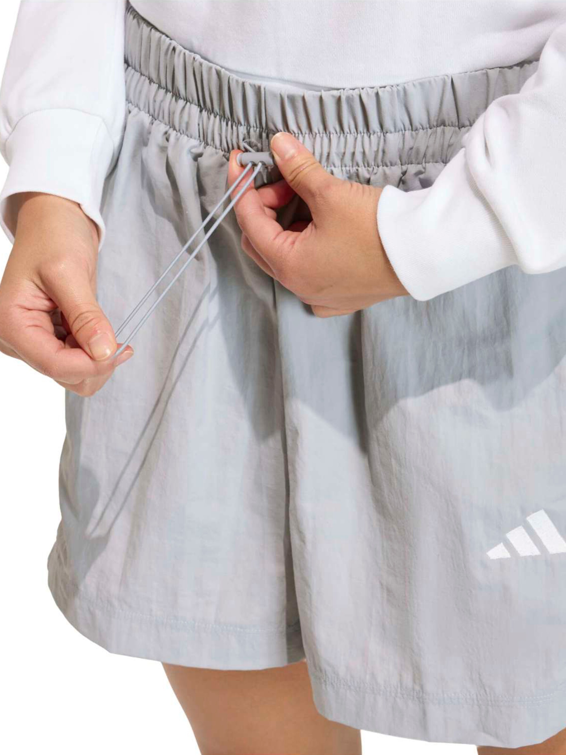 ADIDAS SPORTSWEAR Loose fit Sports trousers in Grey