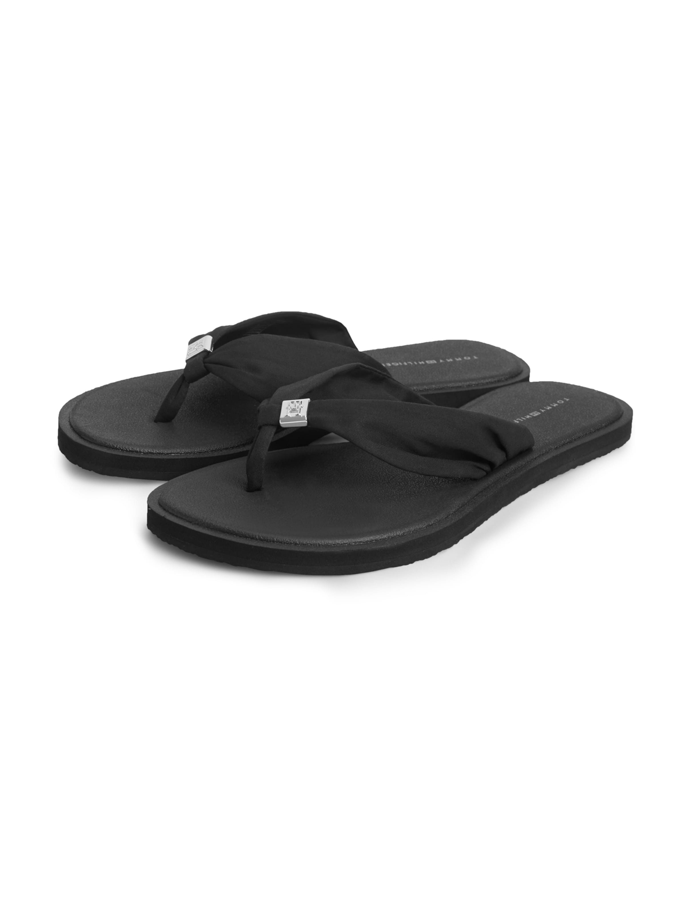 TOMMY HILFIGER Japonki 'SCANDI' w kolorze czarny