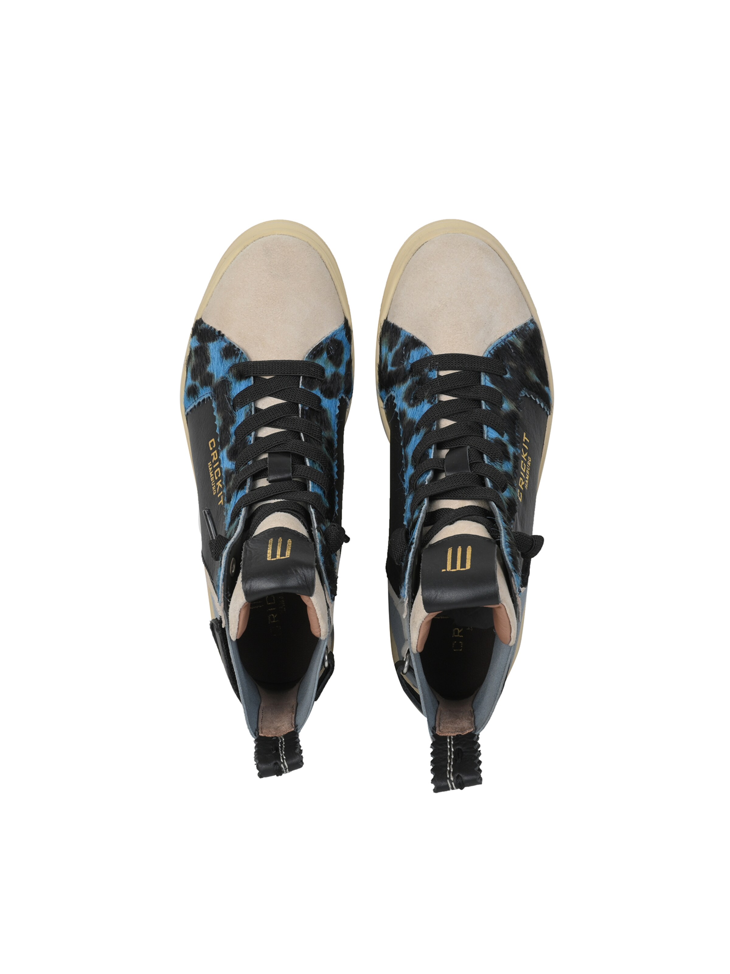 Crickit Sneakers hoog ' SERENA ' in Beige