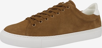 Garment Project Platform trainers 'Type' in Brown: front