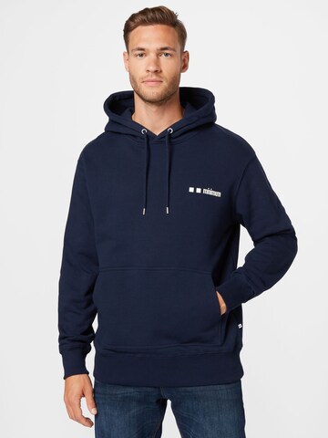 minimum Sweatshirt 'LOGE' in Blauw: voorkant