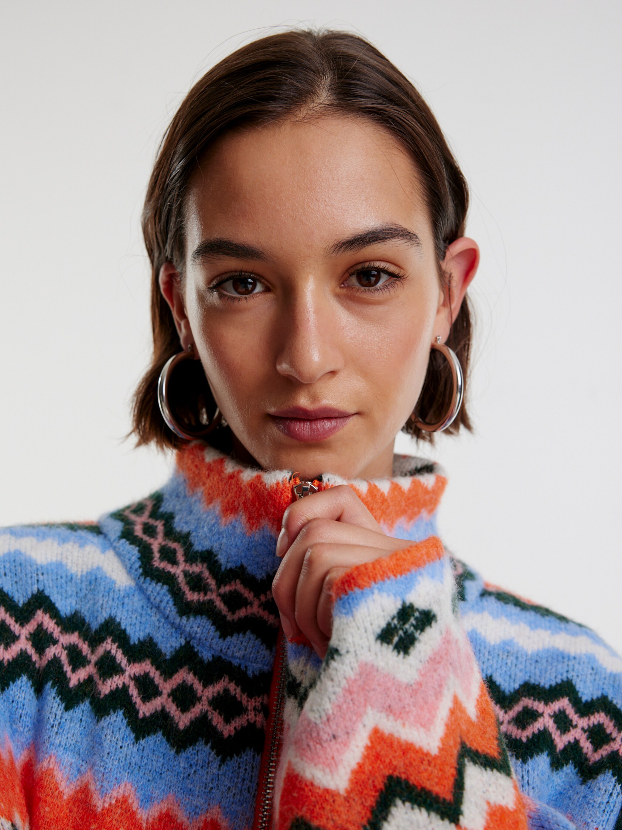 EDITED Producten Trui 'Waida' Gemengde kleuren