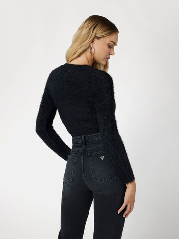 GUESS Strickjacke in Schwarz
