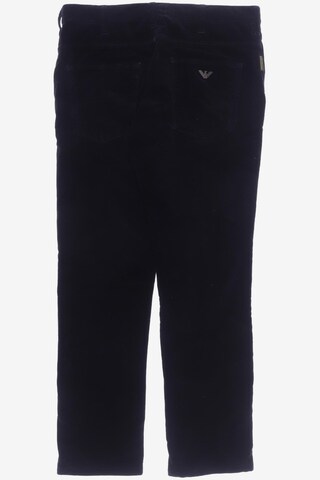 Armani Jeans Stoffhose L in Schwarz