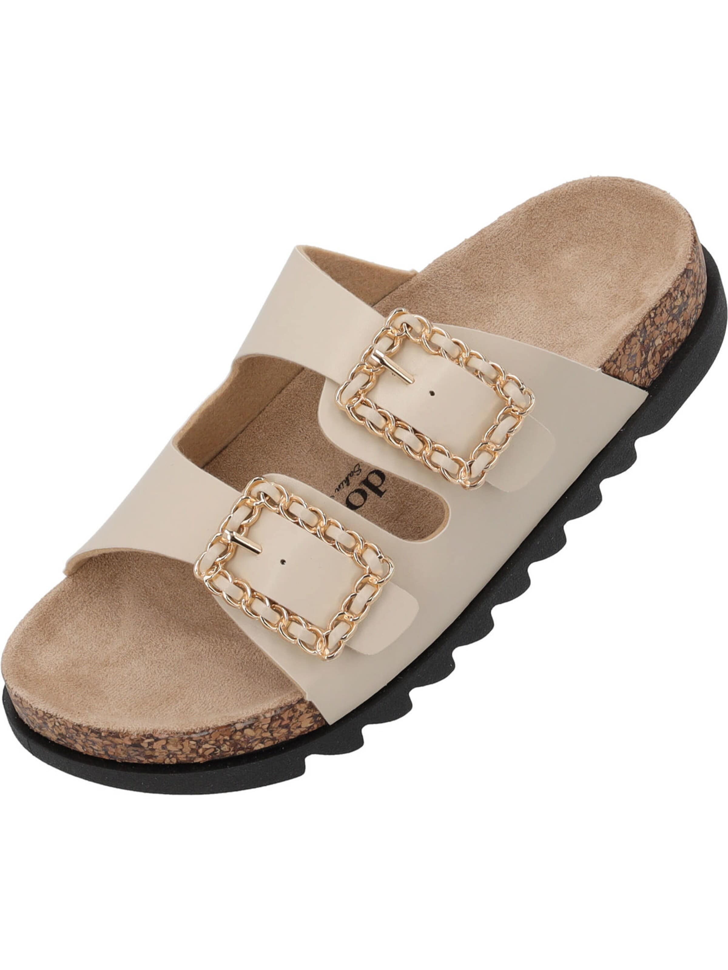 Palado by Sila Sahin Sandale 'Palado Igies by Sila Sahin'‌ in Beige: Vorderseite