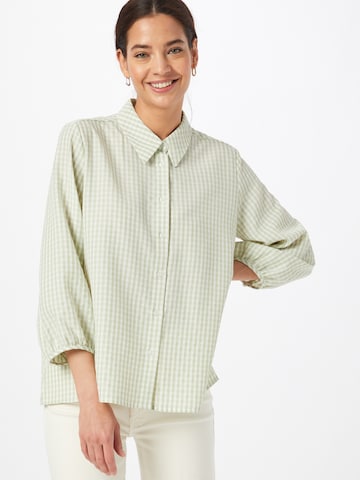 Camicia da donna 'Fisabel' di OPUS in verde: frontale