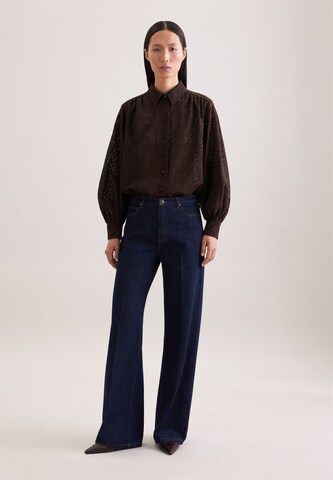 Chemisier 'February Drop 261' SEIDENSTICKER en marron