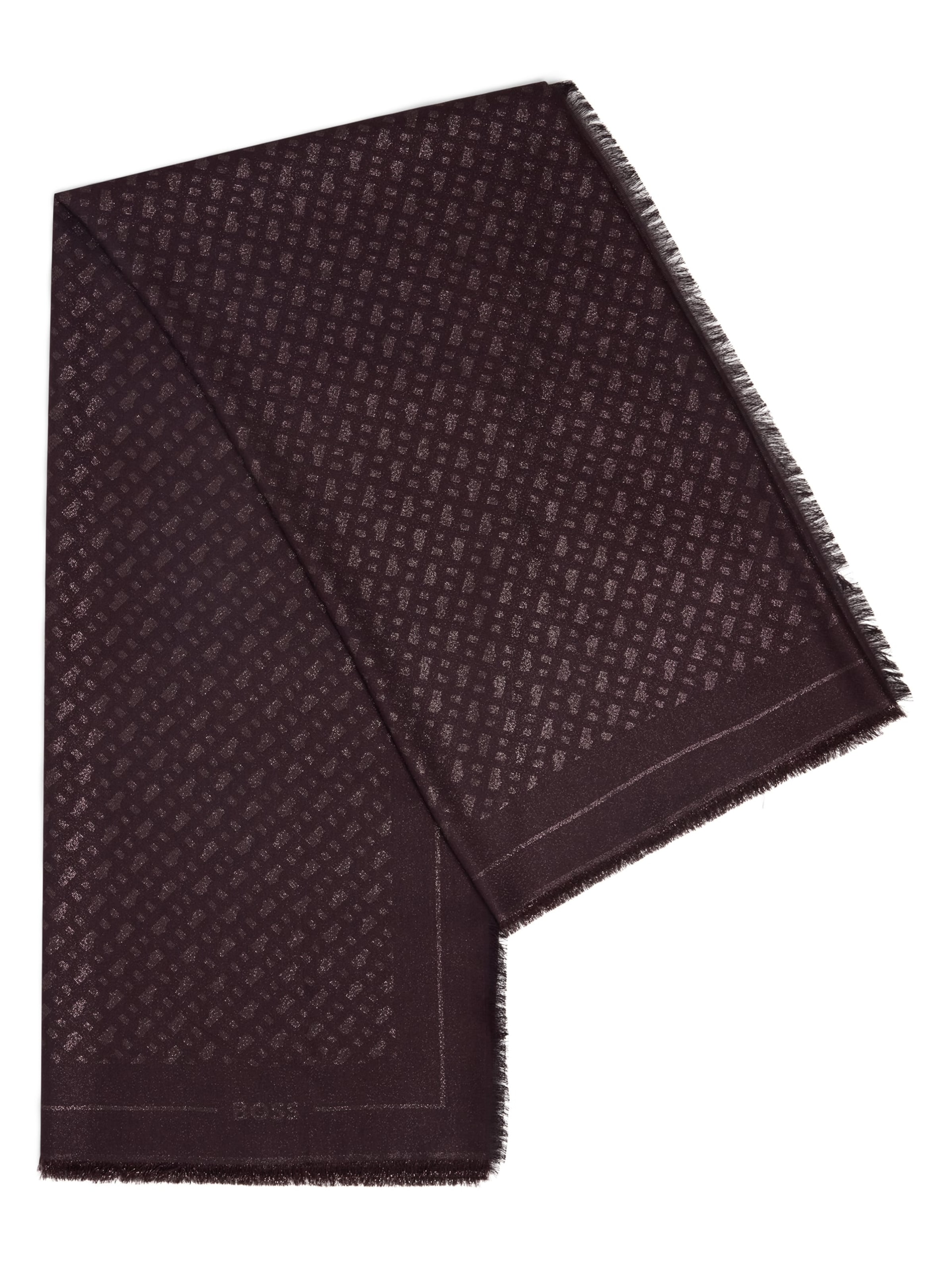 BOSS Scarf 'LedoniaLu' in Purple: front