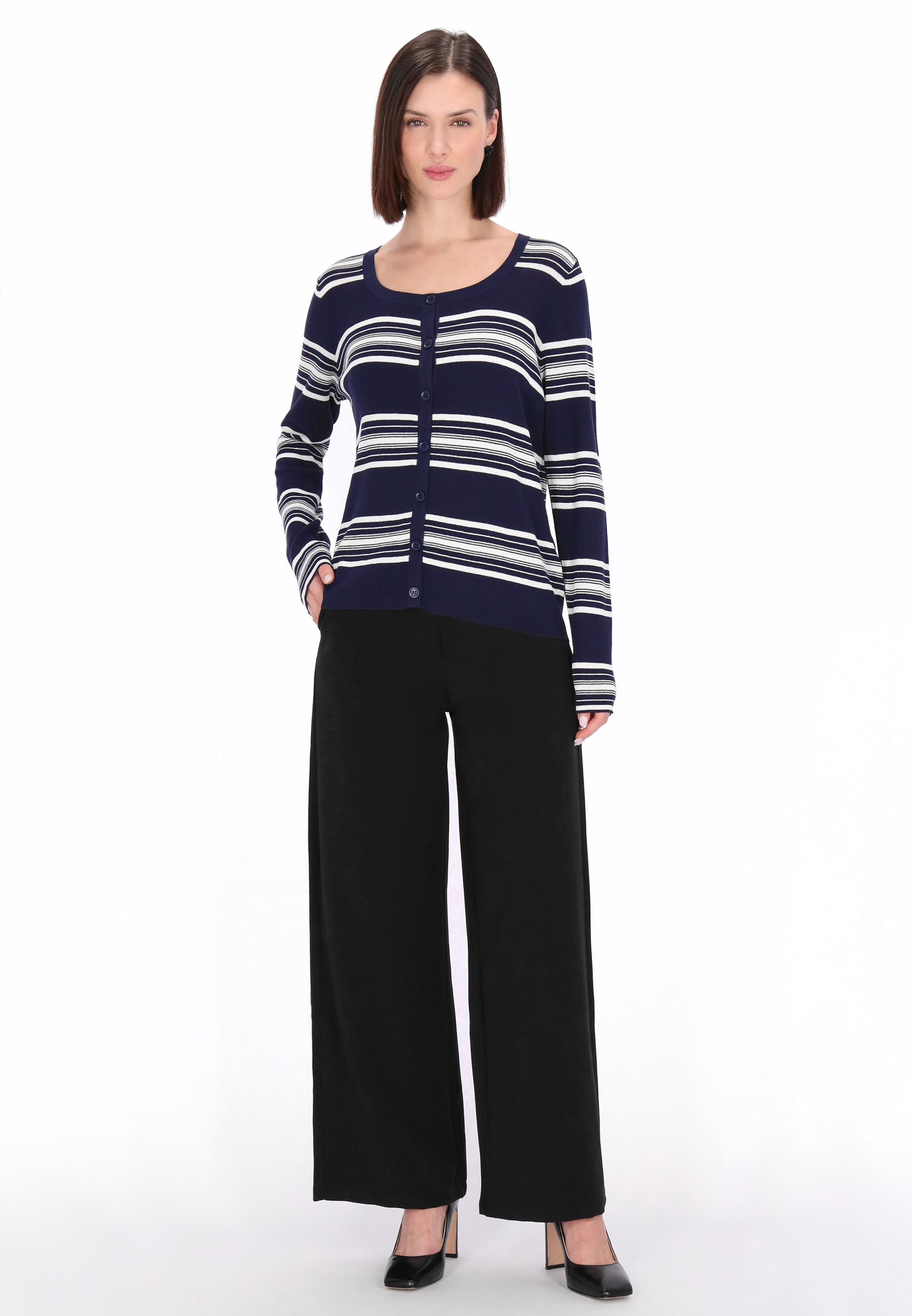 usha BLACK LABEL - Cárdigan 'Classic' en azul