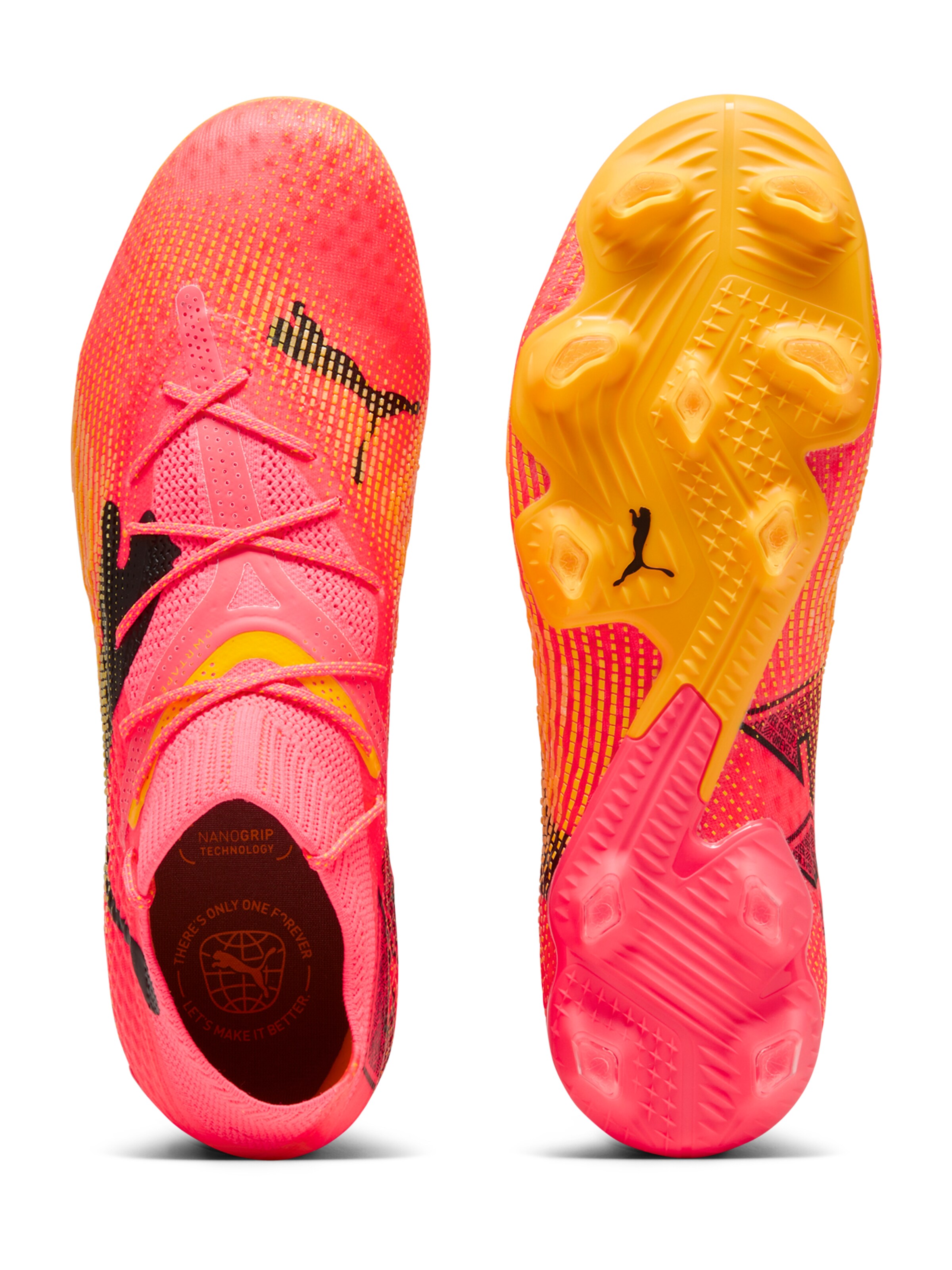 rozā PUMA Futbola apavi 'Future 7 Ultimate'