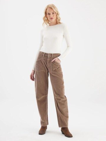 cup of joe denim Trousers 'Selena cord' in Grey