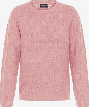 Pullover 'Sinva' di Oxmo in rosa: frontale