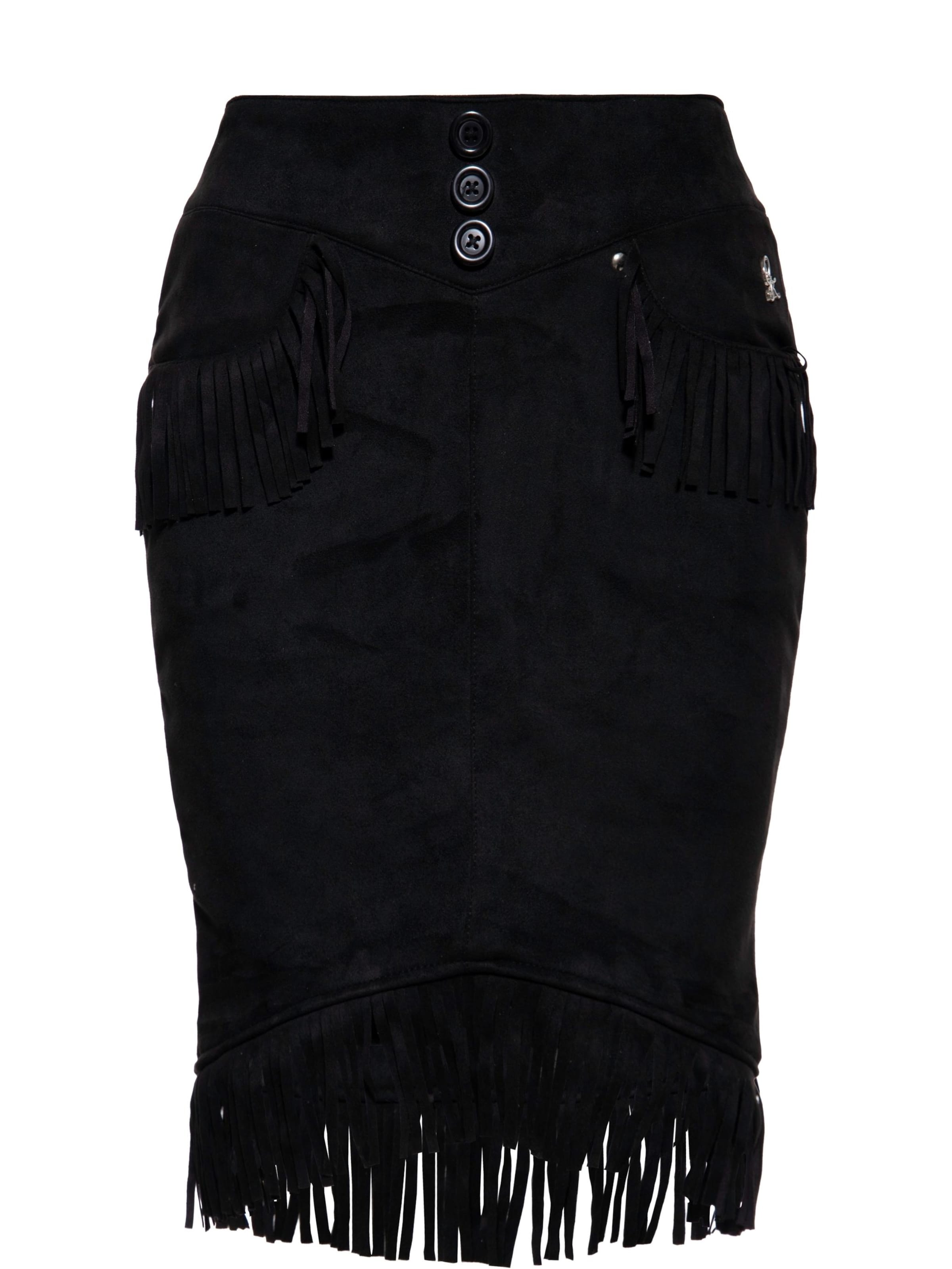 Queen Kerosin Skirt in Black, Item view