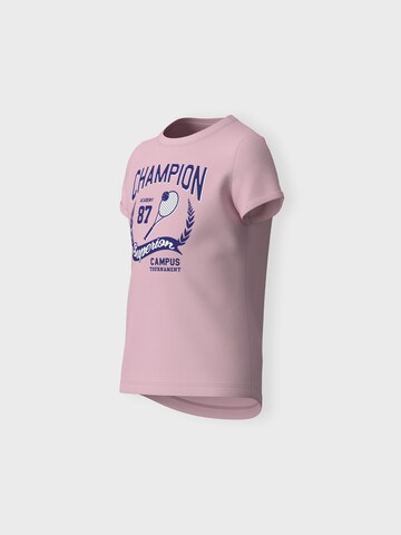 NAME IT Shirt 'VIX' in Roze