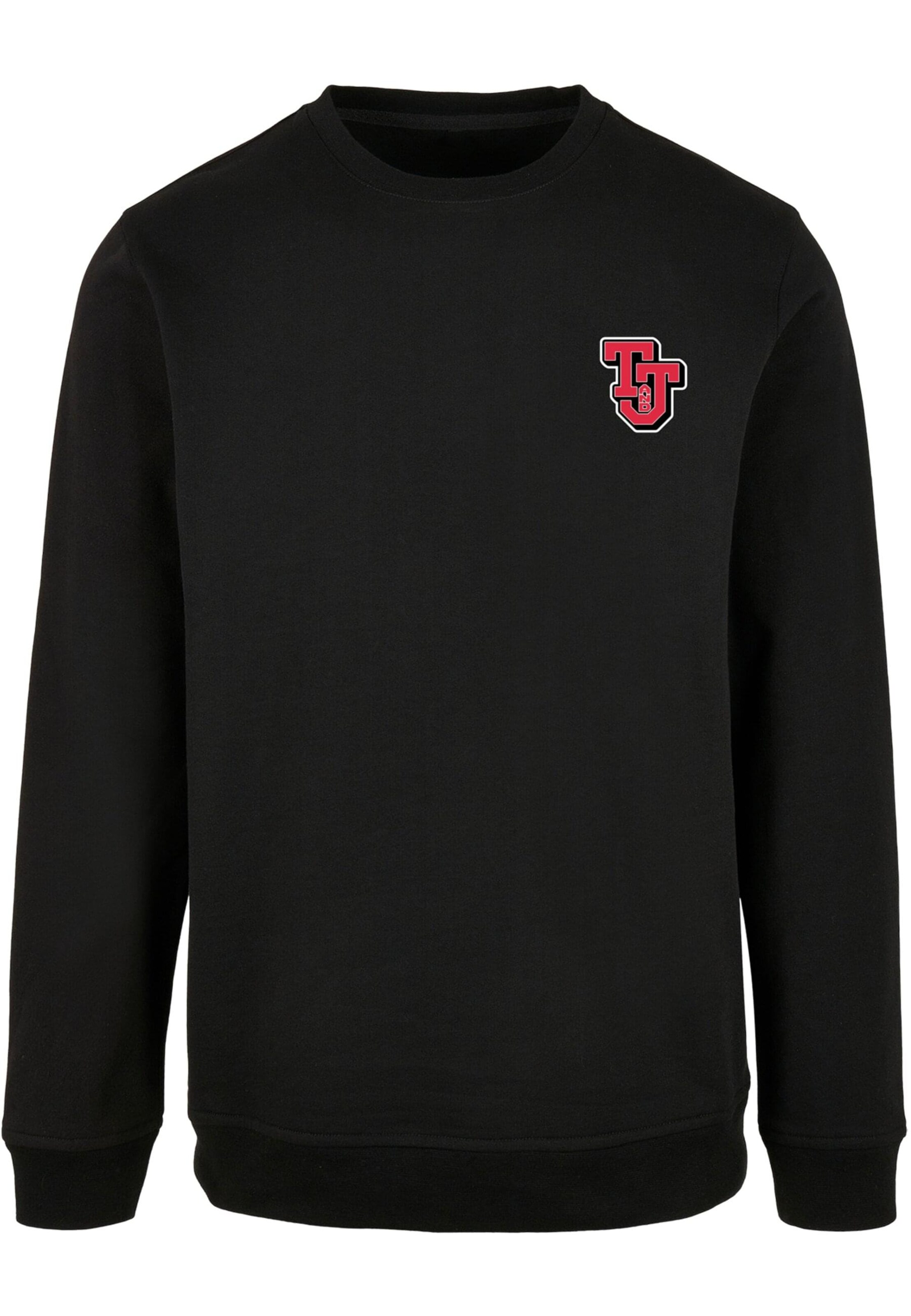 ABSOLUTE CULT Sweatshirt 'Tom And Jerry - Collegiate' in Black: front