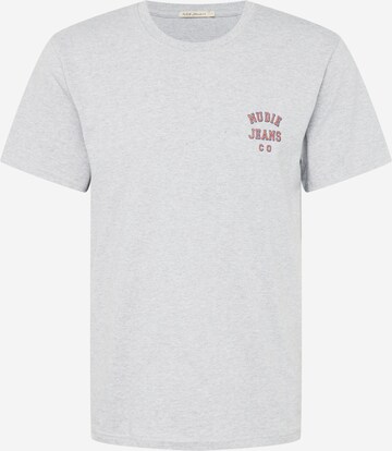 T-Shirt 'Roy' Nudie Jeans Co en gris : devant