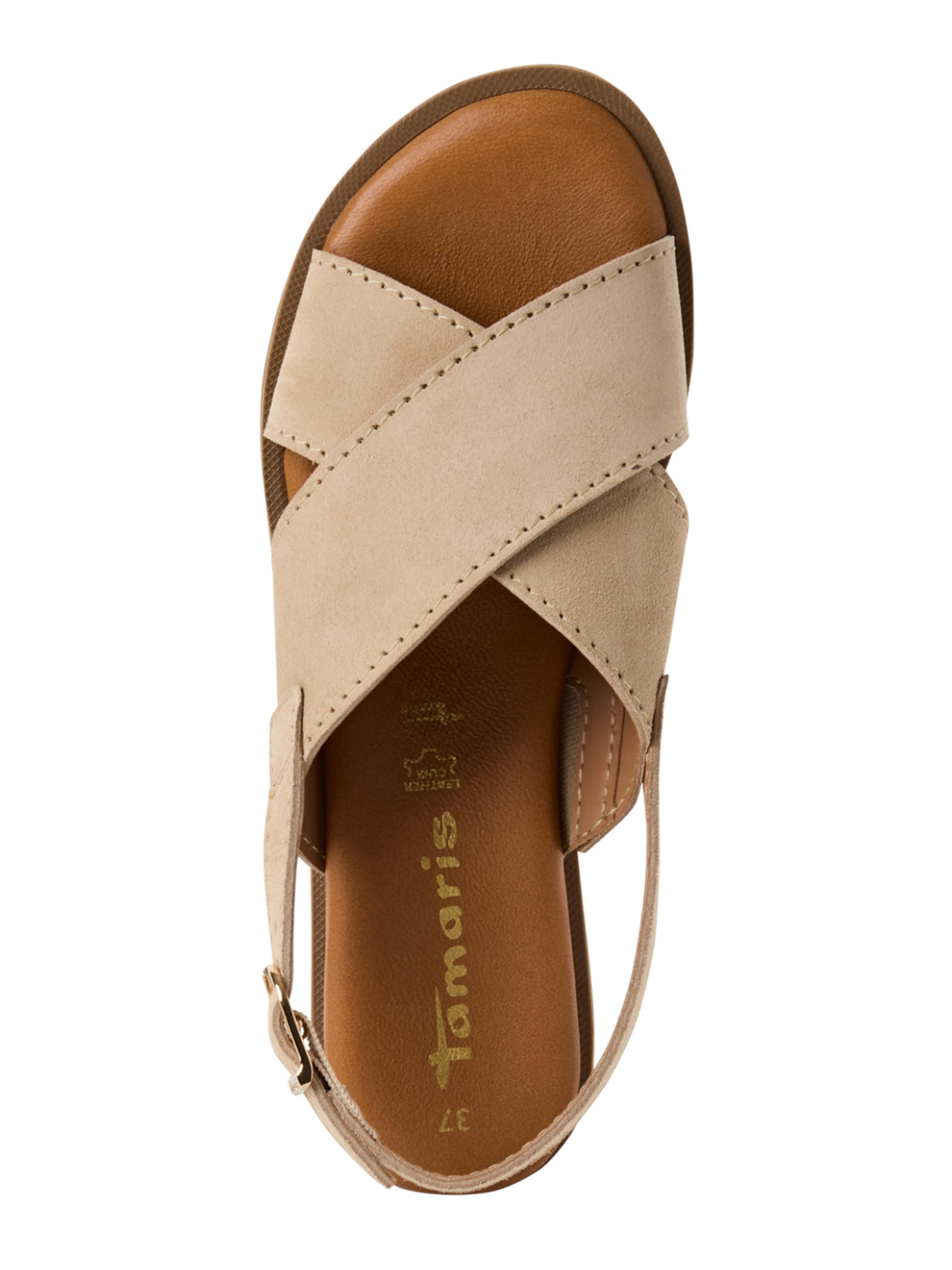 Sandale de la Tamaris pe bej