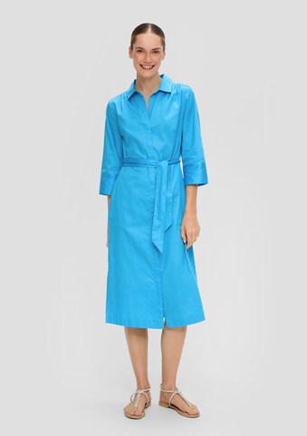 s.Oliver BLACK LABEL Shirt dress in Blue