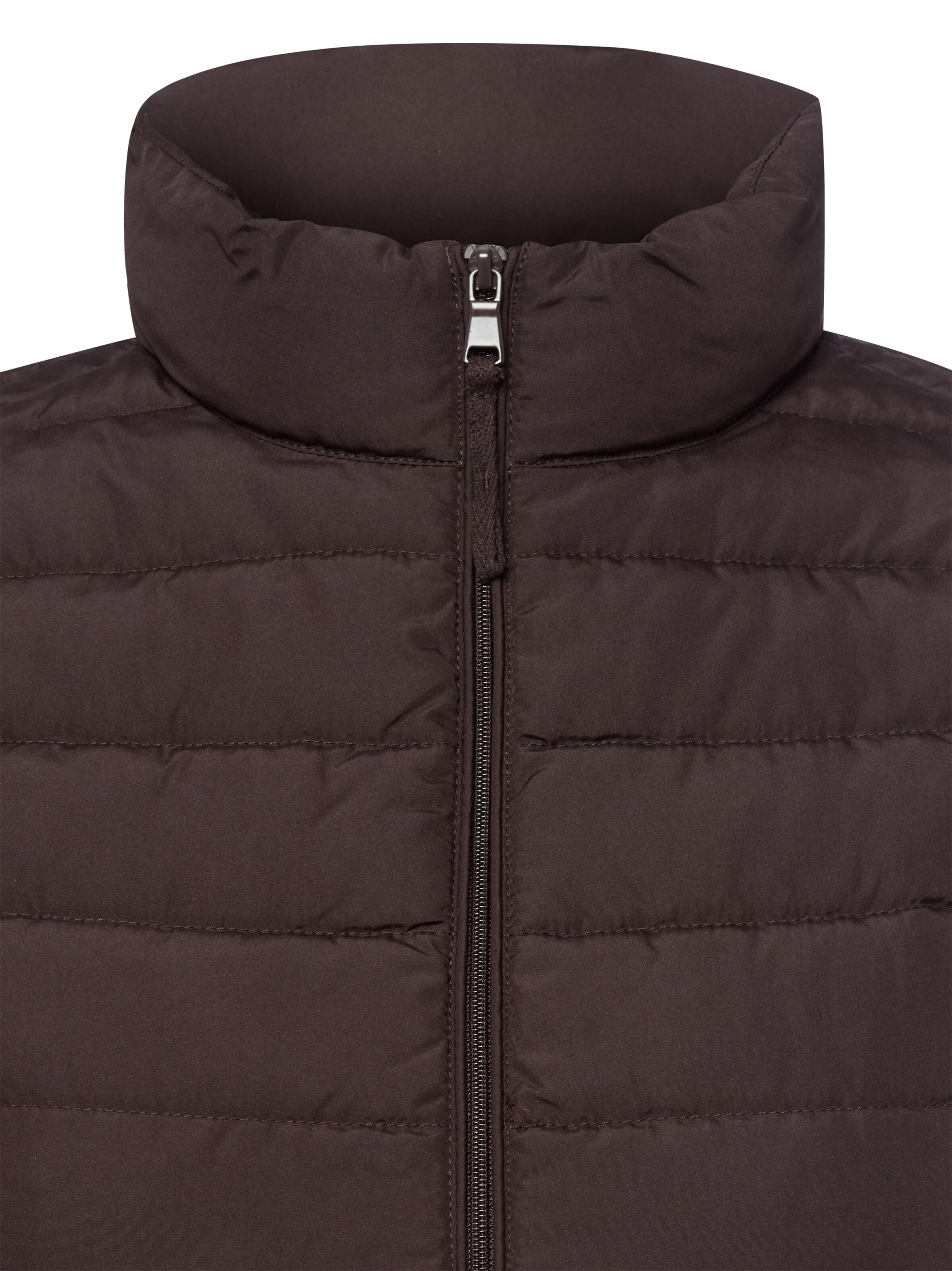 Brookshire Vest in Brown