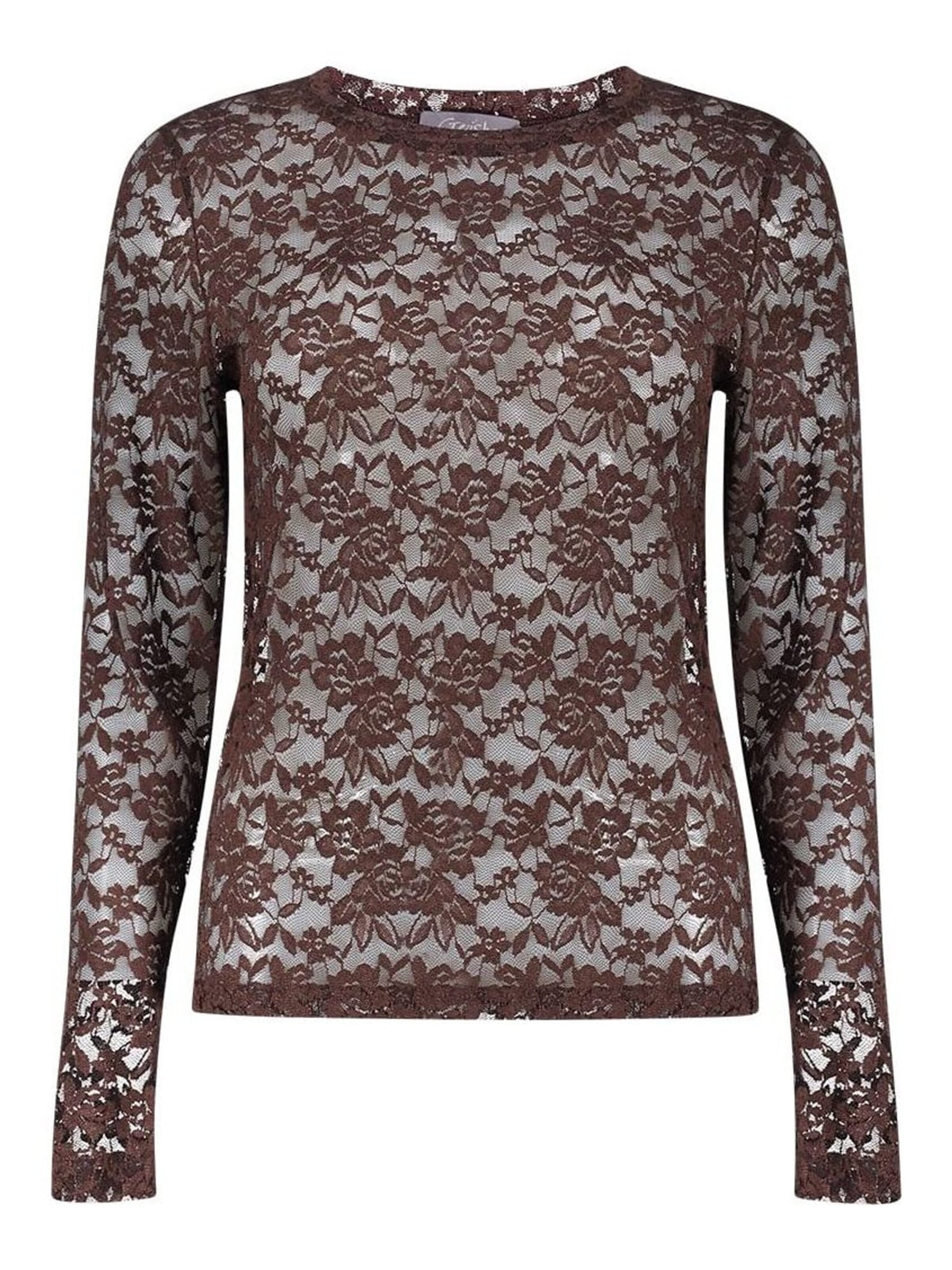 Geisha Top in Bruin