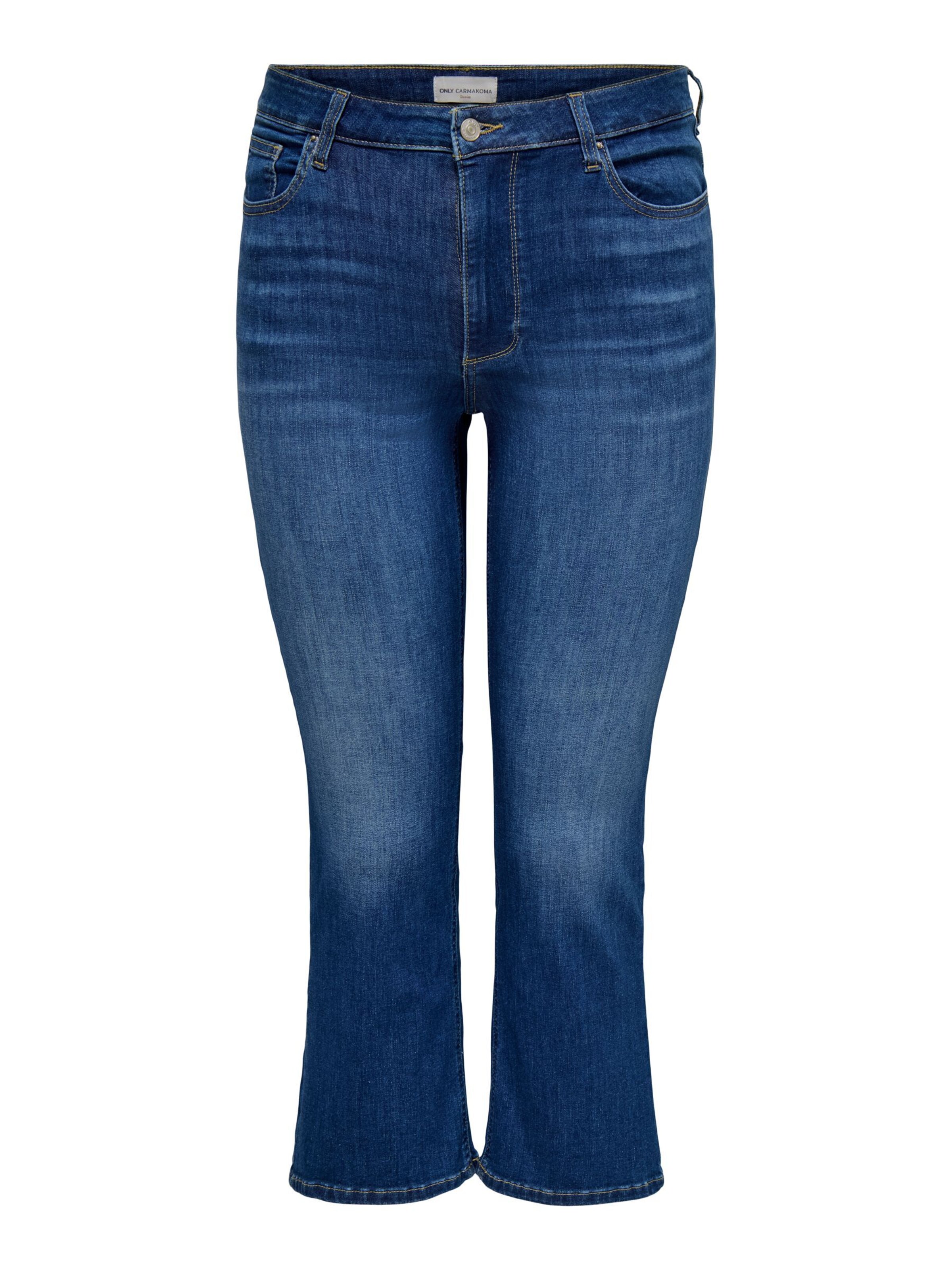 ONLY Carmakoma Flared Jeans 'CARKenya' in Blue: front