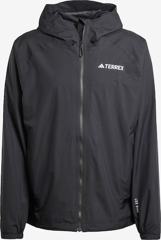 ADIDAS TERREX Ulkoilutakki 'Multi 2L' värissä musta: etupuoli