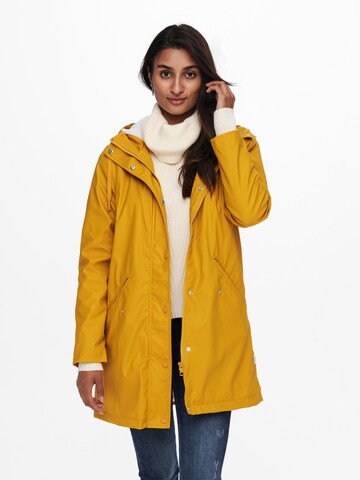 Veste mi-saison 'Sally' ONLY en jaune : devant