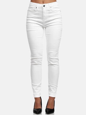 Tazzio Skinny Jeans 'F107' in Weiß: Vorderseite