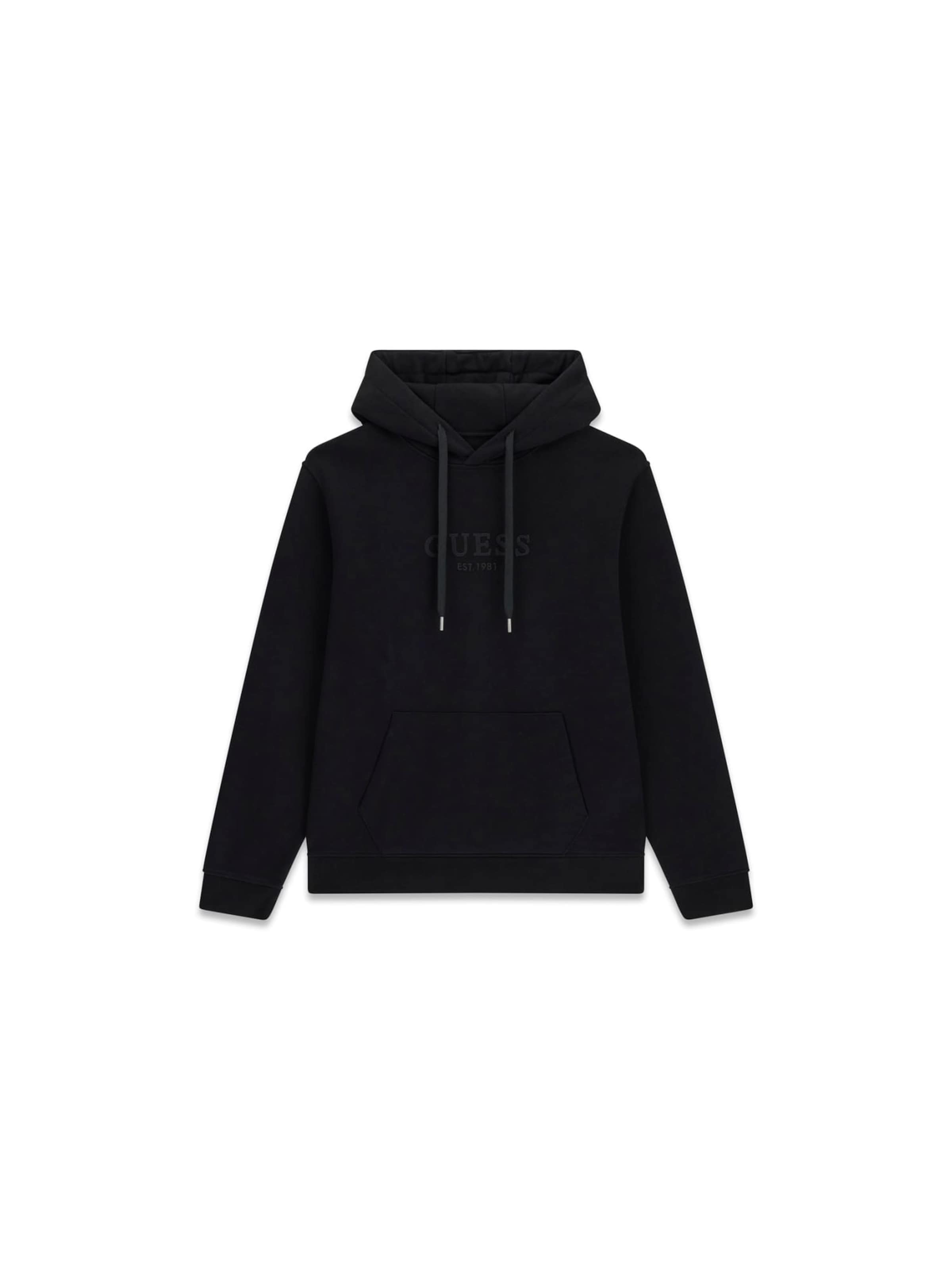 GUESS Sweatshirt in Schwarz: Vorderseite
