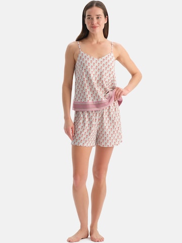 Dagi Pyjamas i rosa: framsida