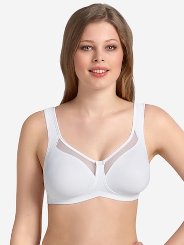 ANITA Minimiser Bra 'Clara' in White: front