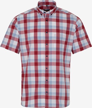 ETERNA Regular fit Button Up Shirt in Red: front