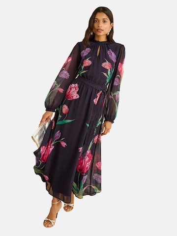 Robe love & roses en bleu : devant